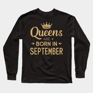 Queen Are Born In September Long Sleeve T-Shirt